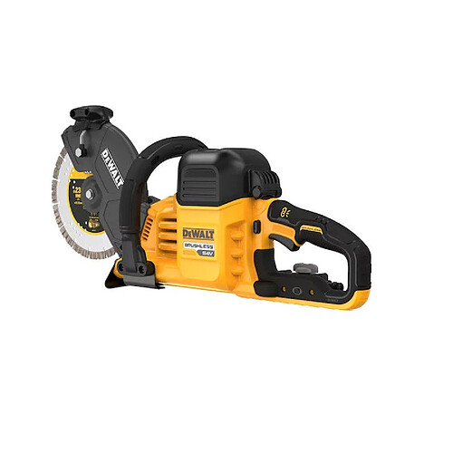 Découpeuse à béton Ø230mm 54V DEWALT DCS691X1-QW Brushless avec 2 batteries 9,0 Ah
