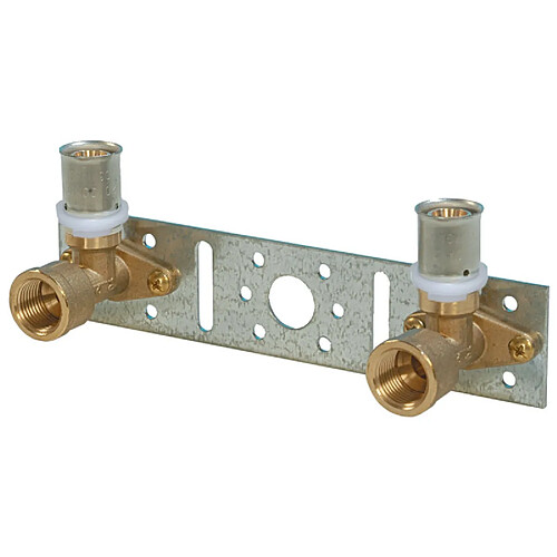 Support montage 2 appliques distance 153mm 20x2 3 4 COMISA 87.54.020