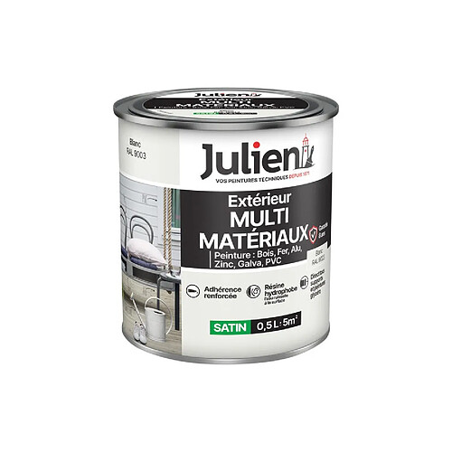 JULIEN MULTI MATERIAUX BLANC 0L5 JULIEN - 5695818