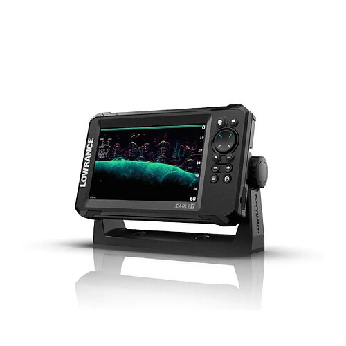 Lowrance Electronics Inc. Combiné GPS sondeur - LOWRANCE - Eagle 7 - Sonde 83/200 HDI - Écran IPS - FishReveal™