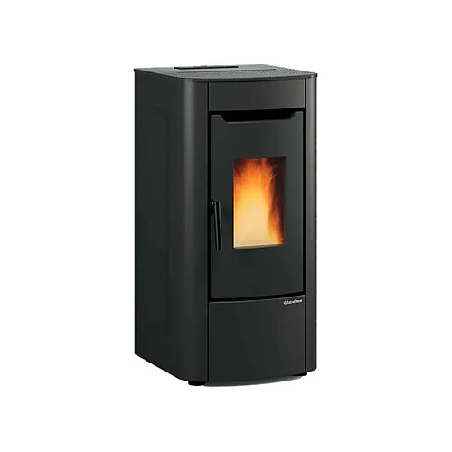 1293606-POELE A GRANULES-7KW-A+-FLAMME VERTE-CSTB-FOYER FONTE-SORTIE AR NORDICA EXTRAFLAME - SABRY5.0EVONOIR