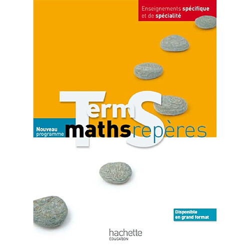 Maths term S, enseignements spécifique et de spécialité : nouveau programme : format compact · Occasion