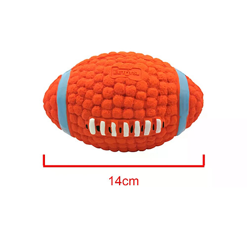 General Jouets pour petits et grands chiens Chihuahua Golden Retriever Balles en latex naturel pour chien Jouet interactif à mâcher anti-morsure pour chien Jouets couineurs pour animaux de compagnie~01396