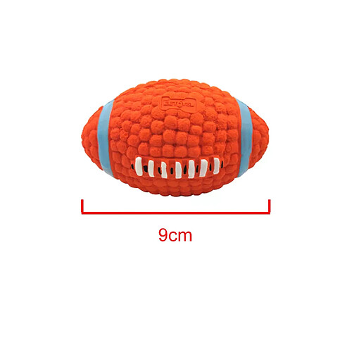 General Jouets pour petits et grands chiens Chihuahua Golden Retriever Balles en latex naturel pour chien Jouet interactif à mâcher anti-morsure pour chien Jouets couineurs pour animaux de compagnie~01147