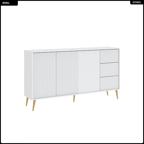 Otitec Commode design adulte - Blanc mat