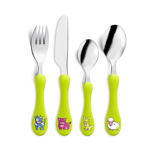 Amefa Enfant - Tube 4 couverts de table enfant
