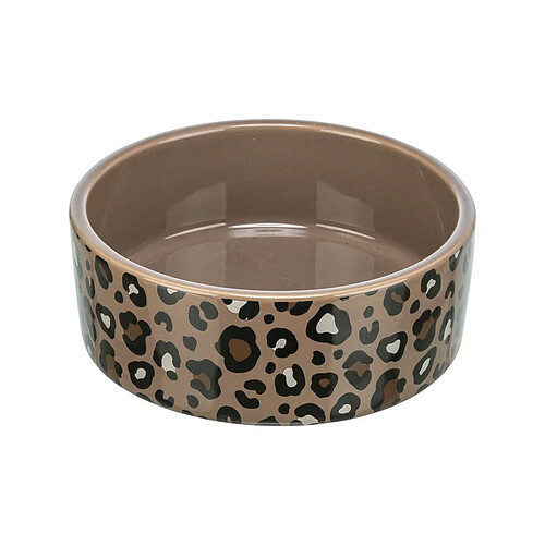 Mangeoire pour chiens Trixie Leo Marron Céramique Ø 12 cm 300 ml