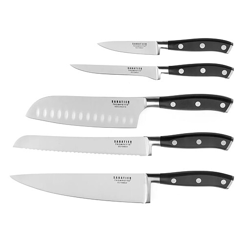 Sabatier Trompette Vulcano - Set 5 couteaux de cuisine