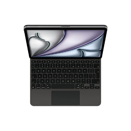 Apple Magic Keyboard style Housse Clavier iPad Air 11 (M3) anglais international Noir