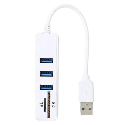 Autre vue Hub USB 2.0 avec lecteur SD