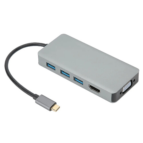 Autre vue Hub USB C - HDMI VGA USB