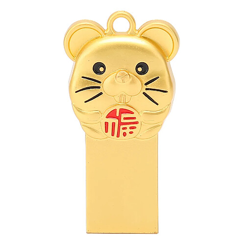 Autre Vue Clé USB 2.0 portable et étanche en métal de 64 Go