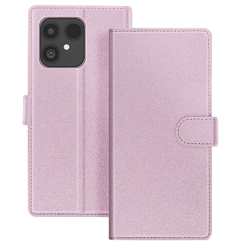 Mayaxess Étui Portefeuille 2 en 1 pour Fairphone 6 avec Coque Détachable Rose champagne