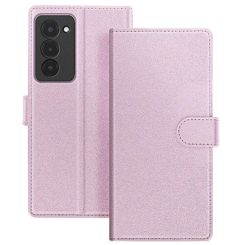 Mayaxess Étui Portefeuille 2 en 1 pour Redmi 15 5G avec Coque Détachable Rose champagne