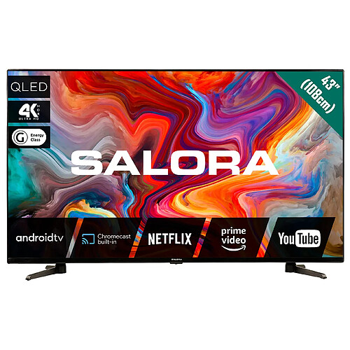Salora 43QLEDTV - 4K Smart TV
