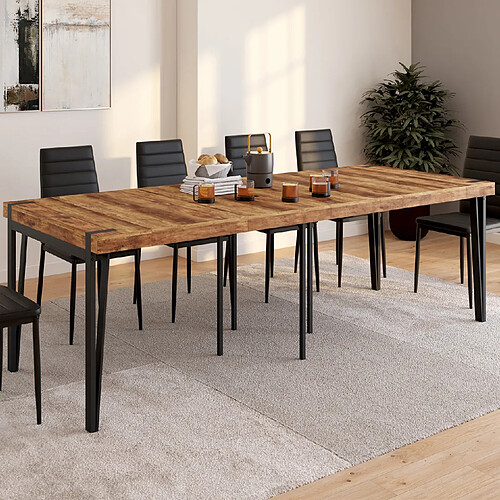 Idmarket TABLE CONSOLE EX AUSTRIA 235CM