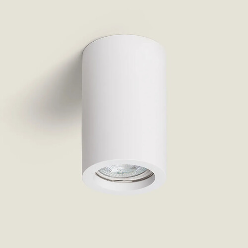 Ledkia Plafonnier Plâtre Vulni M Blanc