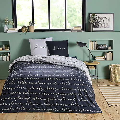 Future Home Parure de lit 2 personnes en microfibre 260x240cm