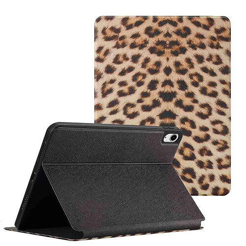 Selencia Coque tablette Vivid pour Apple iPad 11 (2025) 11 pouces A16 / iPad 10 (2022) 10.9 pouces - Wild Leo