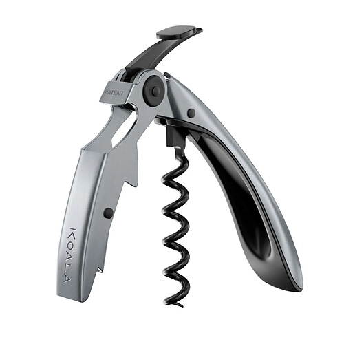 Koala Big Tech Inox - Tire-bouchon premium