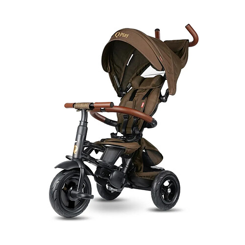 Tricycle Qplay Rito Deluxe Marron