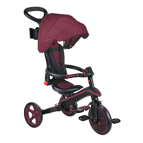 Globber Trike explorer Foldable 4 en 1 bordeaux