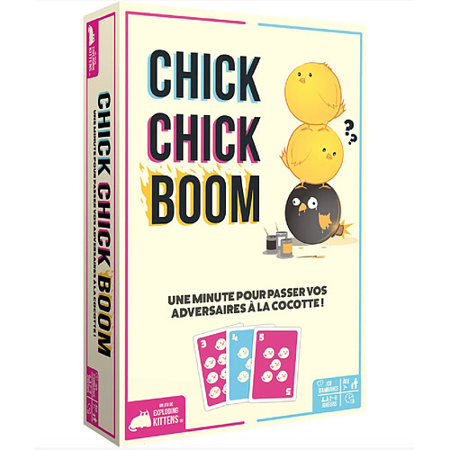 Asmodée Chick Chick Boom jeu d'ambiance