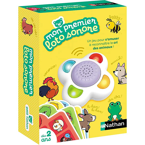 Nathan Mon premier loto sonore - Multicolore