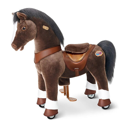 Ponycycle Cheval porteur enfant - Marron