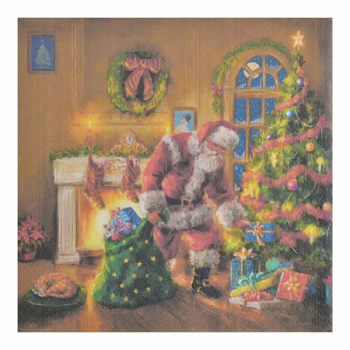 Paris Prix Lot de 20 Serviettes en Papier Cadeau 33x33cm Multicolore