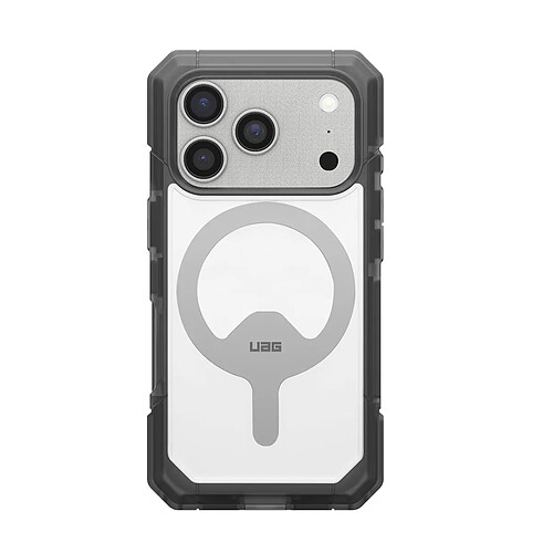 UAG Coque pour iPhone 17 Pro MagSafe Hybride Renforcée Dos Translucide Transparent