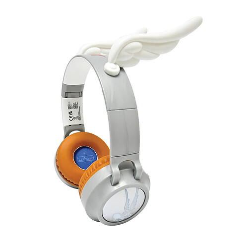 Lexibook Casque lumineux pliable Bluetooth et filaire Astérix avec limitation du volume