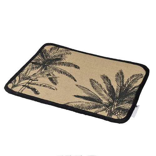Paris Prix Tapis de Repas pour Animaux Bahia 45cm Beige