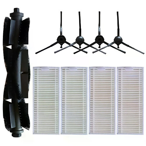 General Pièces de rechange pour filtre et brosse principale de l'aspirateur robot TCL SWEEVA 6000/6500. Accessoires de remplacement.~0139