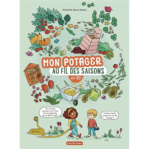 Mon potager au fil des saisons en BD · Occasion
