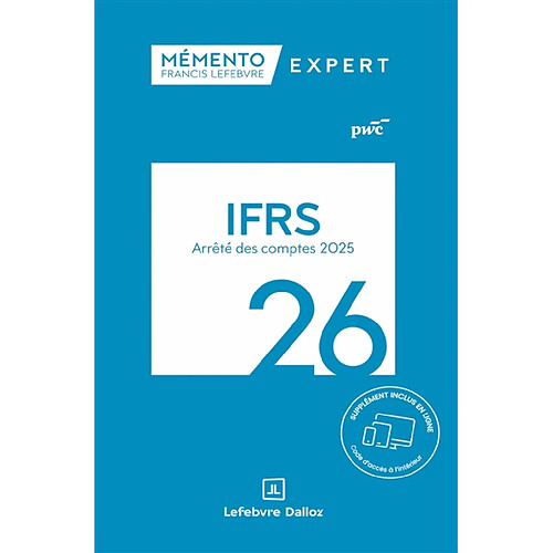 IFRS 26 : arrêté des comptes 2025