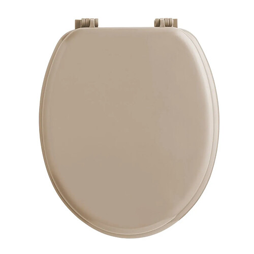 Douceur D'Interieur Abattant WC Uni Vitamine 45cm Taupe