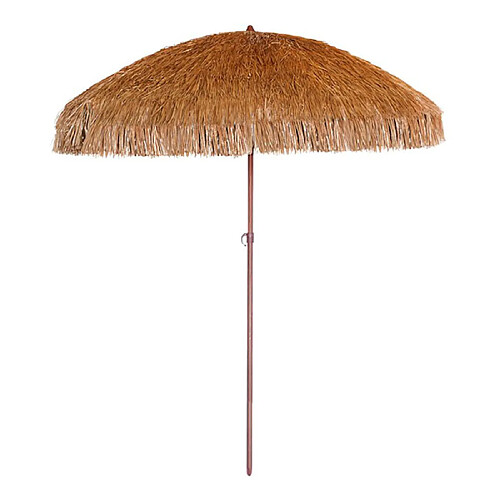 Paris prix Parasol de plage à franges - Marron