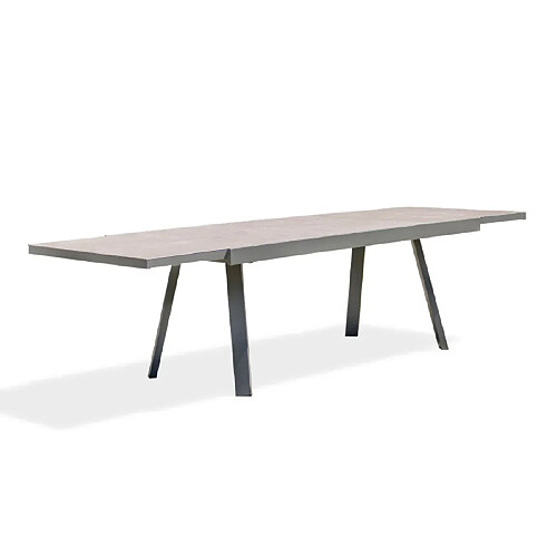 Paris Prix Table de Jardin Extensible en Céramique Stockholm 200-300cm Gris Anthracite