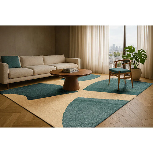 NOVATREND Tapis salon et chambre tissé plat NICKY 170 x 240 cm