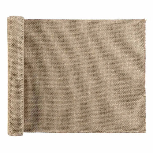 Paris Prix Chemin de Table en Jute Leny 35x140cm Beige