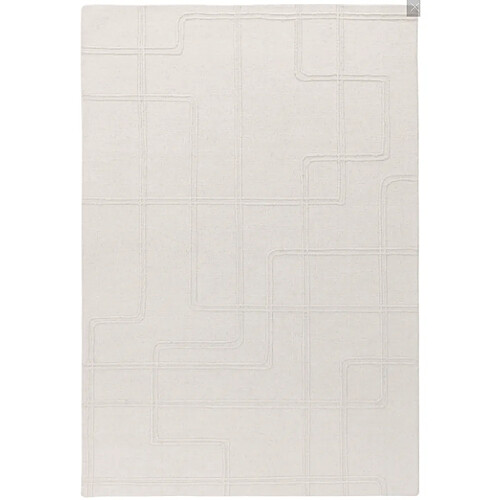 NOVATREND Tapis salon et chambre pure laine LINEA 120 x 170 cm