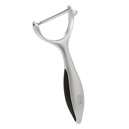 Five Simply Smart Éplucheur Rasoir Antidérapant Zinc 15cm Argent
