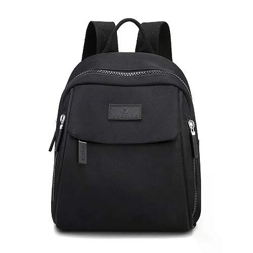 Sac à Dos Femme Anti-vol Et Imperméable - Noir, Taille Moyenne, Style Bandoulière