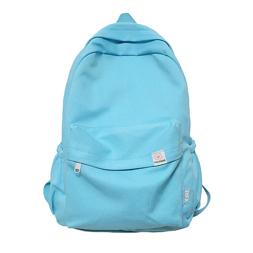 Sac à Dos De Voyage Femme En Nylon - Grande Capacité 28x12x40cm, Style Décontracté Pour Tous Les Jours