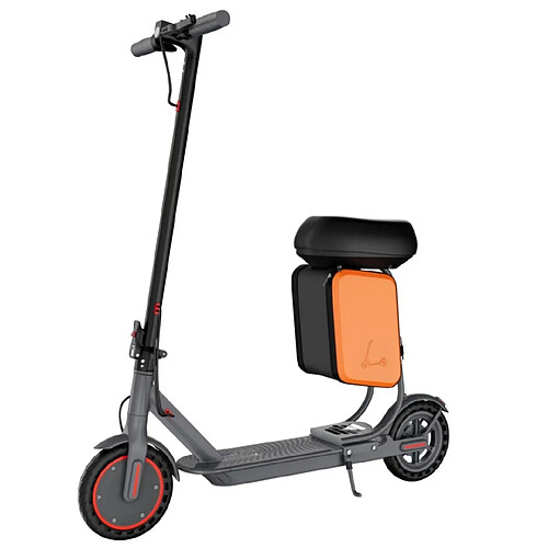 AOVOPRO Trottinette électrique TX01 Scooter Siège avec Sac- 350W - 5.2Ah - Noir