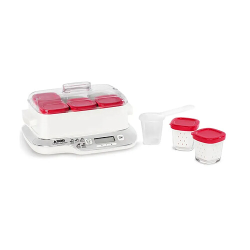 Yaourtière 6 pots rouge - YY5425FB - Multi Delices Express - TEFAL