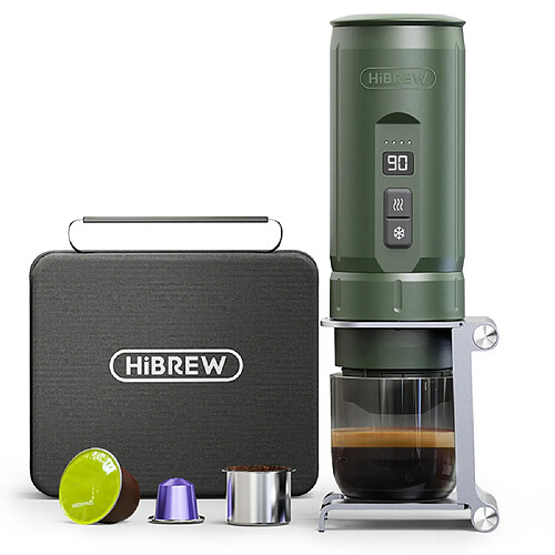 Machine à expresso portable Hibrew H4C, programmable, avec batterie amovible