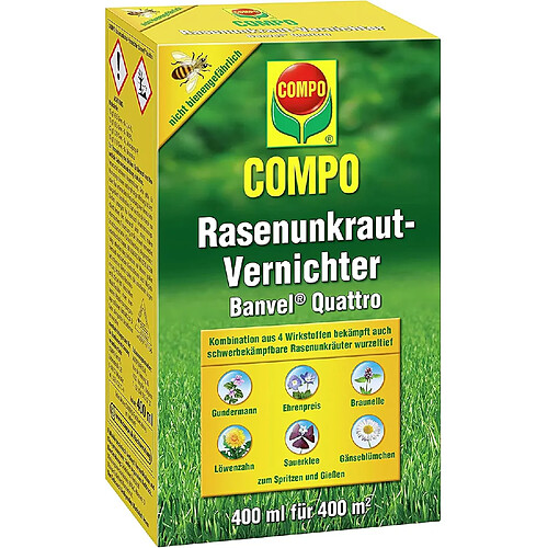 GARDEN Désherbant jardin Gazon Compo 400ml