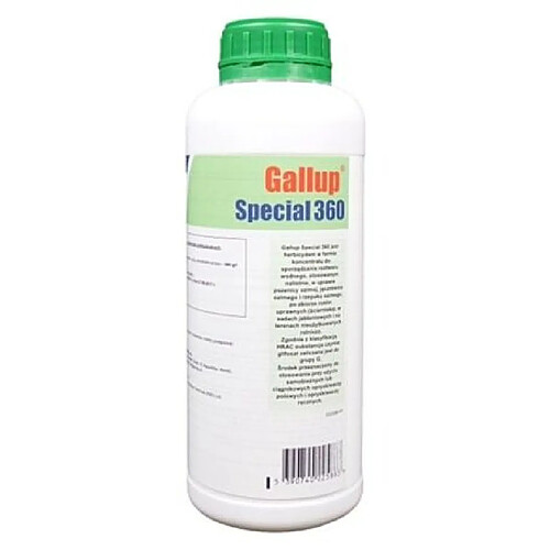 Garden Désherbant Total gazon Gallup 360 SL jardin gazon pelouse - herbicide concentré 1 L